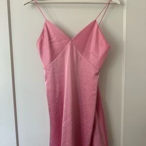Alice + Olivia pink mini dress